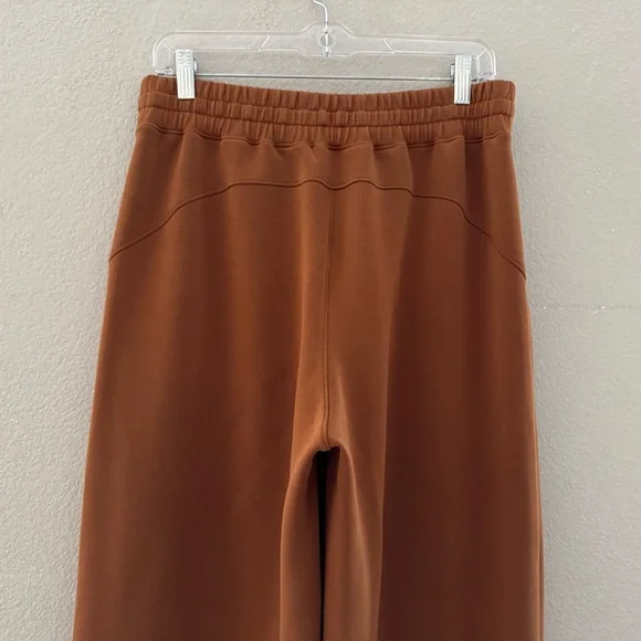 Spanx Air Essentials Wide Leg Pant Womens Large Tall Butterscotch Casual Comfy - Picture 9 of 13